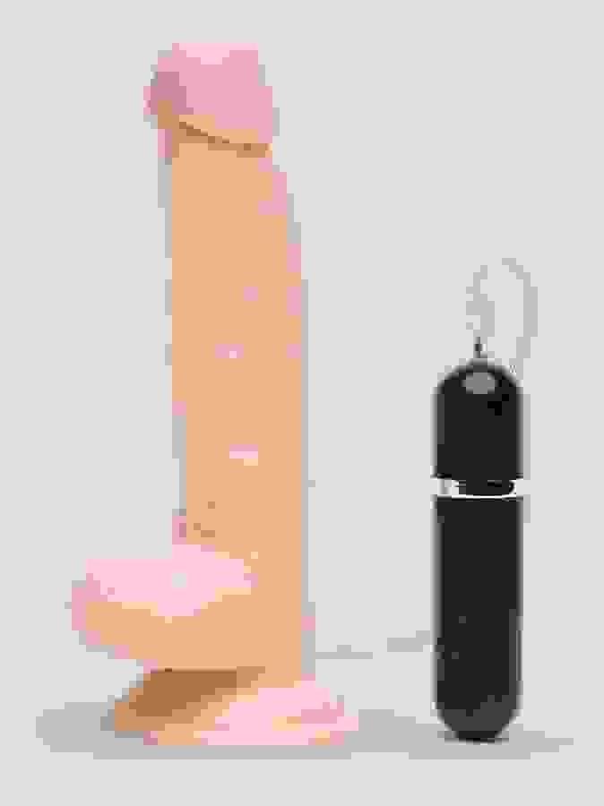 Lifelike Lover Classic Realistic Dildo Vibrator 8 Inch, Flesh Pink, hi-res